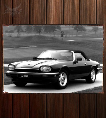 Металлическая табличка Jaguar XJS Convertible